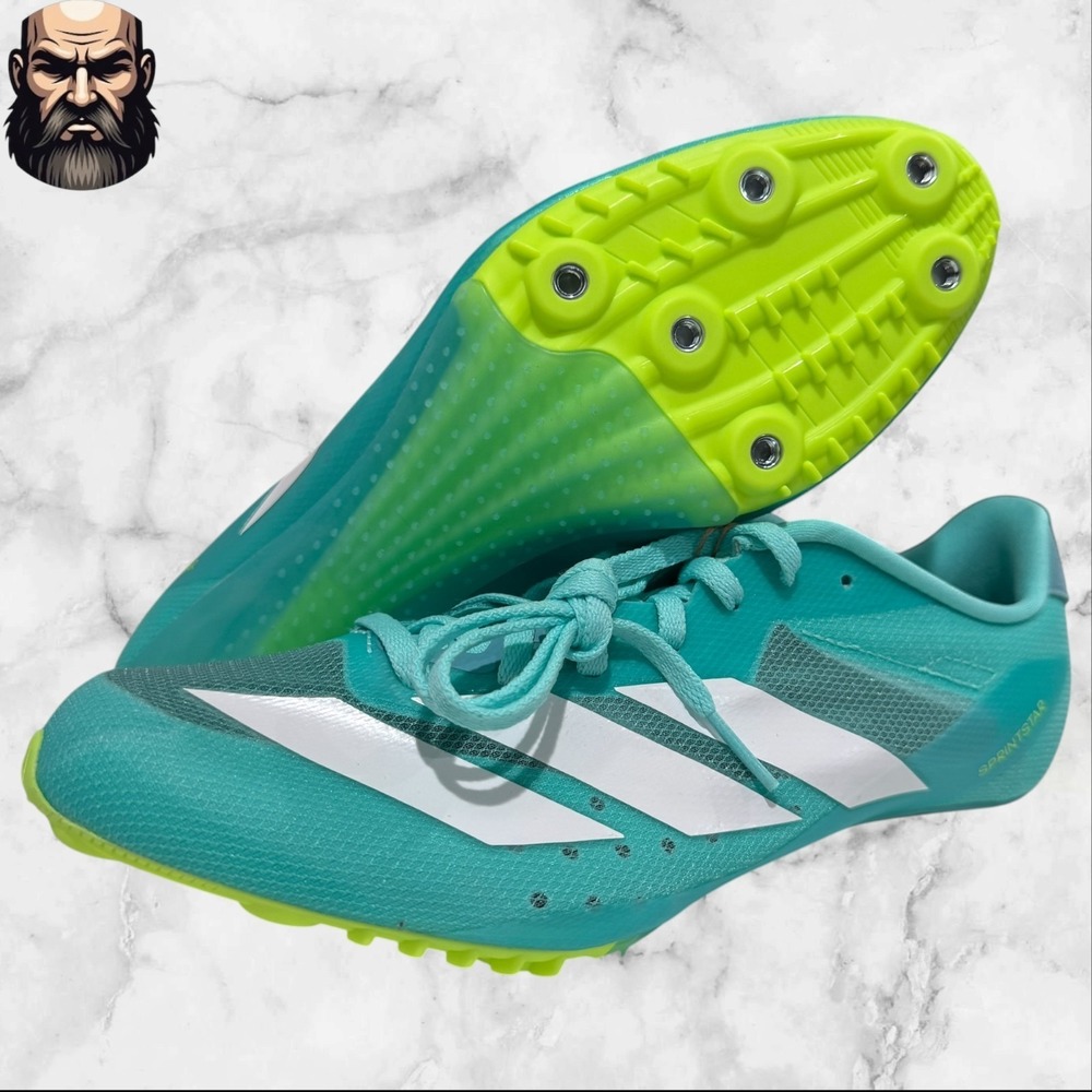 Adidas Sprintstar Track & Field Sprint Spikes Men's 9.5 JI2996‎ Women's 10.5